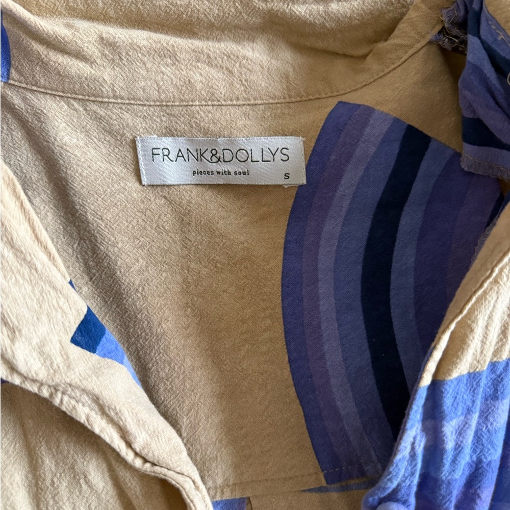 Patterned Button Down Shirt - Picture 2 of 2
